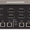 4-port, Secure (PPs 4.0) Dual-video DisplayPort KVM Switch With MST, CAC And Audio Support