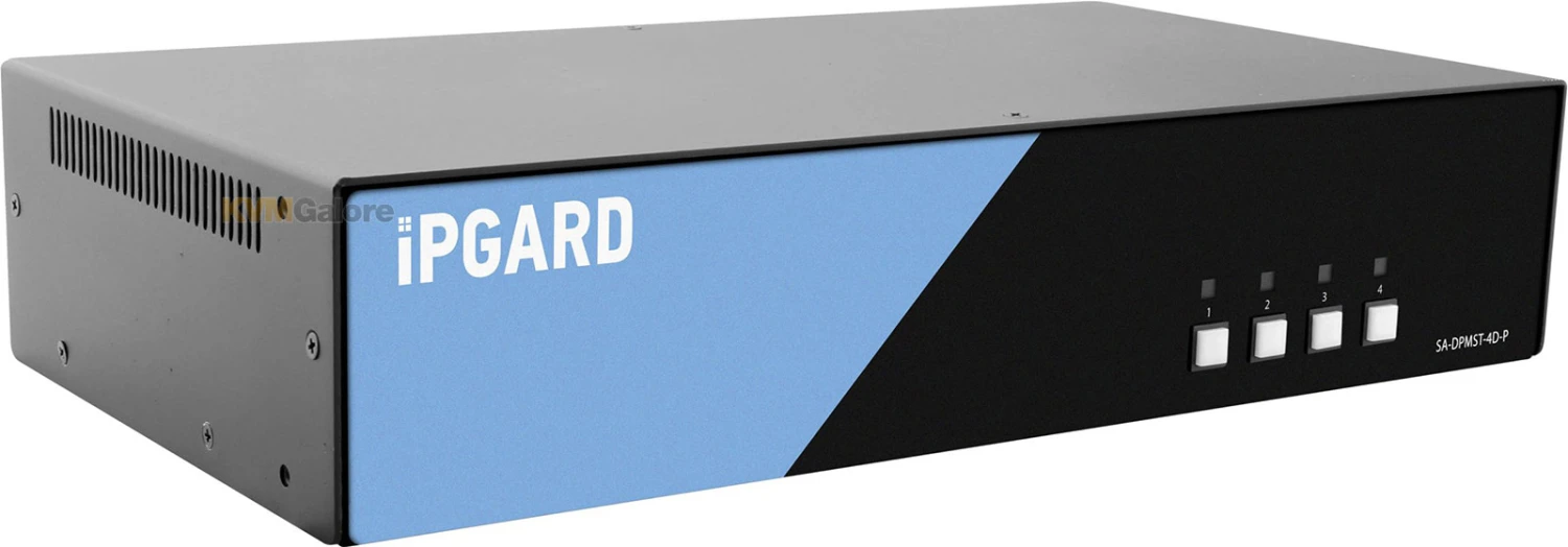 4-port, Secure (PPs 4.0) Dual-video DisplayPort KVM Switch With MST, CAC And Audio Support - Image 2