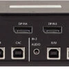 4-port, Secure (PPs 4.0) DisplayPort KVM Switch With MST, CAC And Audio Support