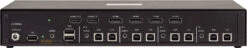4-port, Secure (PPs 4.0) DisplayPort KVM Switch With MST, CAC And Audio Support