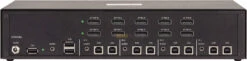 Secure (PPs 4.0) 4-port, Dual-head 4K DisplayPort KVM Switch