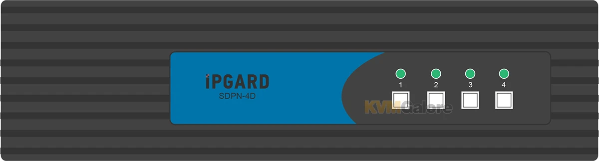 Secure (PPs 3.0) 4-port, Dual-head 4K DisplayPort KVM Switch - Image 6