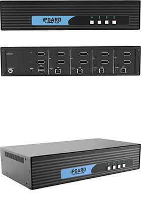 Secure (PPs 3.0) 4-port, Dual-head 4K DisplayPort KVM Switch - Image 7