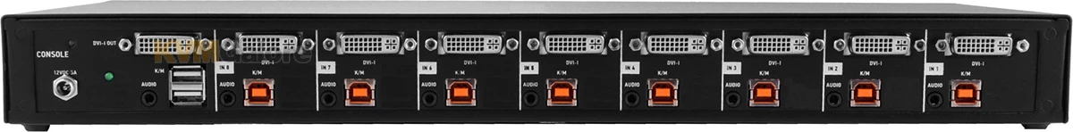 Secure (PPs 3.0) 8-port, Dual-link DVI-I KVM Switch - Image 2