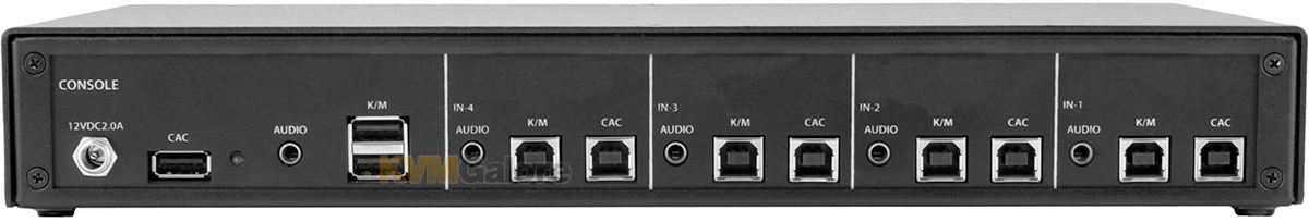 Secure (PPs 3.0) 4-port, USB Keyboard/mouse Switch