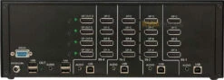 4-port Quad-video DisplayPort KVM Switch