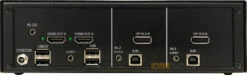 2-port MST DisplayPort KVM Switch With Dual 4K HDMI Out