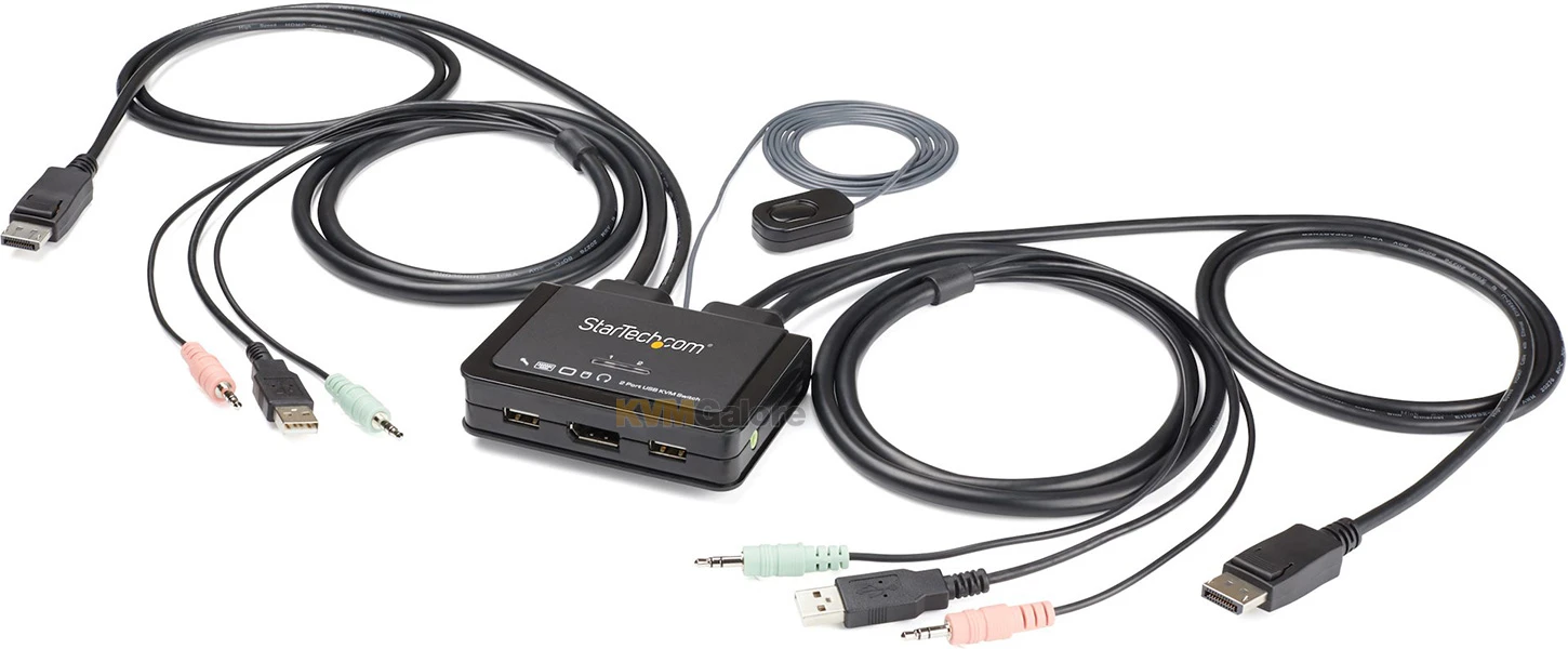 SV211DPUA4K: Control Two 4K 60Hz DisplayPort-USB PCs With A Single Monitor, Keyboard/mouse And Audio Peripheral Set - Image 2