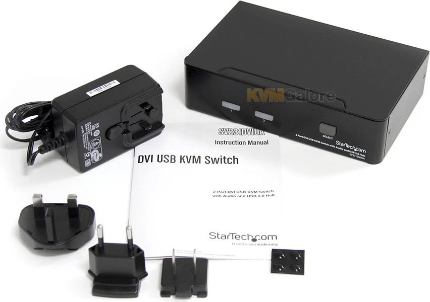SV231DVIUA: Share Keyboard, Mouse, Speakers And A DVI Display Between Two Multimedia Computers