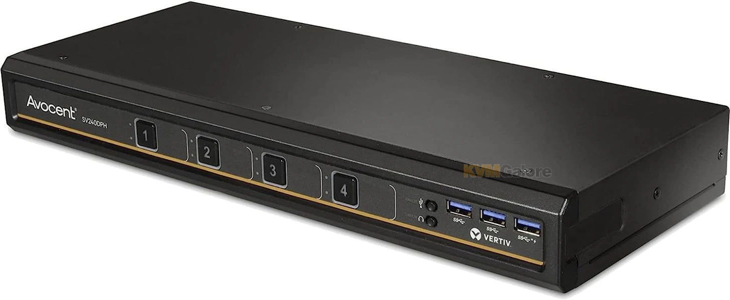 4-port 4K HDMI And/or DisplayPort* KVM Switch