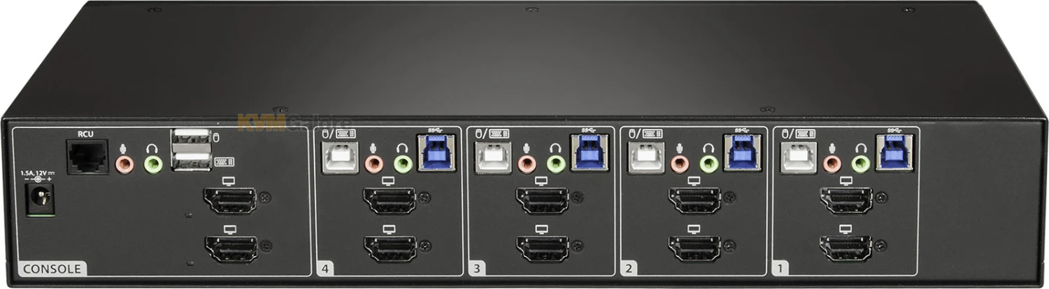 4-port 4K HDMI* And/or DisplayPort* Dual-screen KVM Switch - Image 4