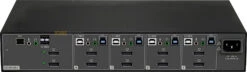 4-Port, 4K, Dual-monitor DisplayPort KVM Switch