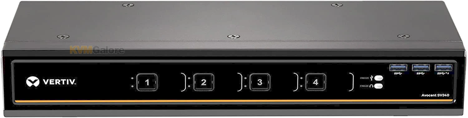 4-Port, Dual-monitor Dual-link DVI KVM Switch