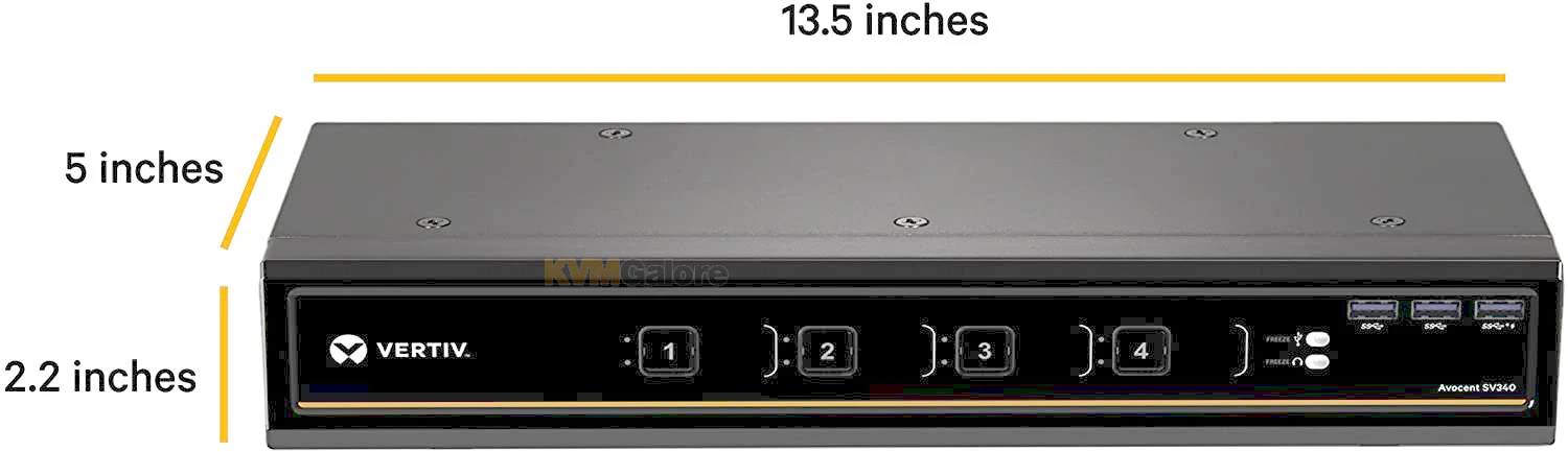 4-Port, Dual-monitor Dual-link DVI KVM Switch - Image 2