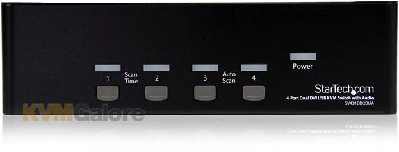 SV431DD2DUA: Switch Between Four Computers Sharing Two DVI Displays, Speakers & Mic, USB Keyboard & Mouse, And USB 2.0 Peripherals - Image 3