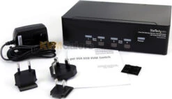 SV431DDVDUA: Share A Keyboard/mouse And Two Monitors (1x VGA; 1x DVI) Between 4 Computers With VGA And DVI Video Outputs