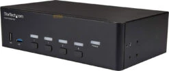 SV431DHD4KU: Switch Between Four Computers Sharing Two HDMI Displays, Speakers & Mic, USB Keyboard & Mouse, And USB 3.0 Peripherals