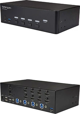 SV431DHD4KU: Switch Between Four Computers Sharing Two HDMI Displays, Speakers & Mic, USB Keyboard & Mouse, And USB 3.0 Peripherals - Image 4