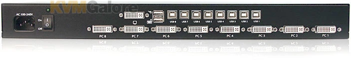 SV831DVIU: Control 8 USB Computers With DVI Video From One Keyboard, Mouse And Monitor