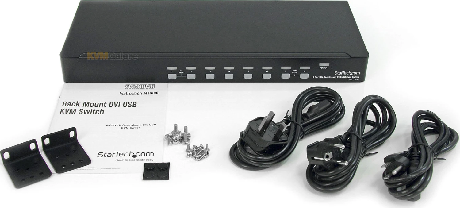 SV831DVIU: Control 8 USB Computers With DVI Video From One Keyboard, Mouse And Monitor - Image 2