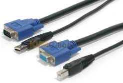 SVUSB2N1_15: Connect A VGA/USB Computer To A KVM Switch Using A Single Cable