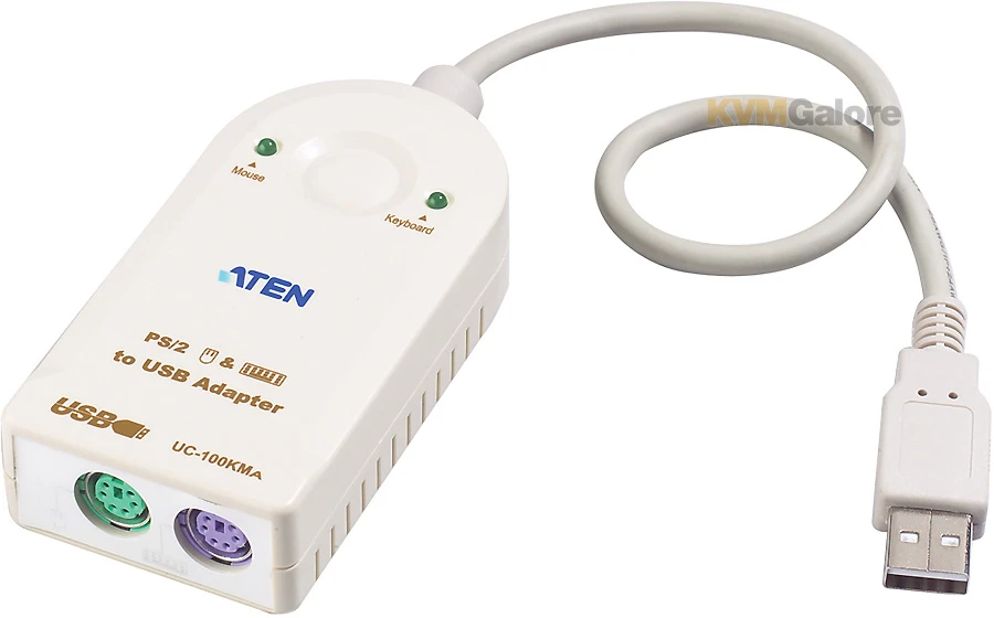 ATEN PS/2 To USB Keyboard And Mouse Interface Adapter