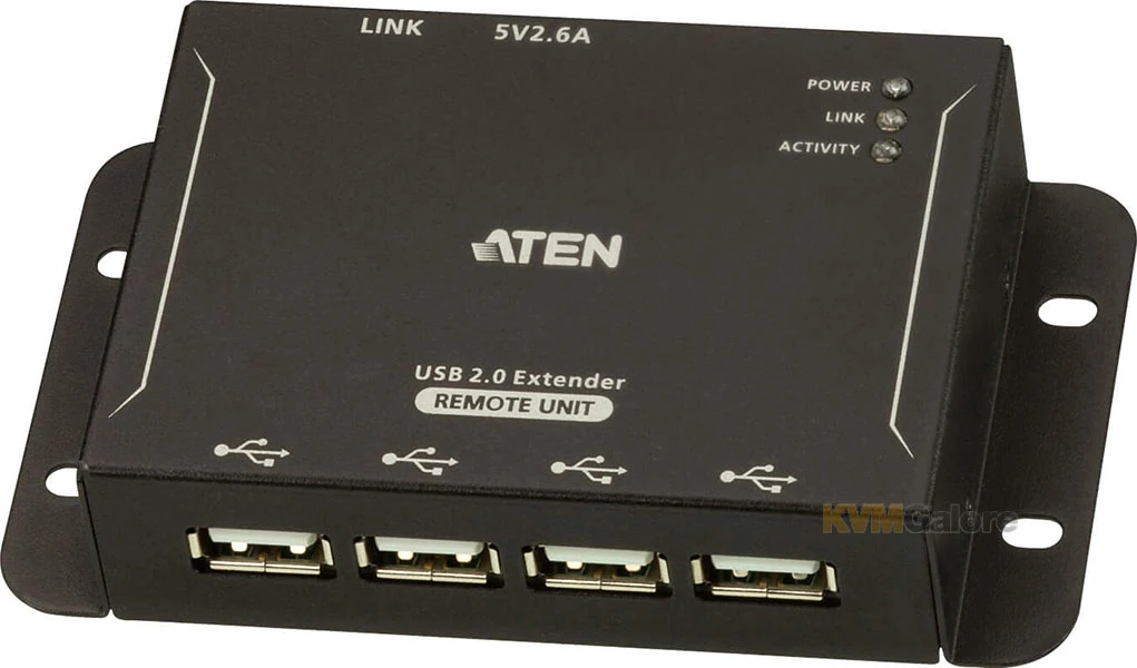 ATEN USB 2.0 Extender Over CATx With A 4-port Hub - Image 3