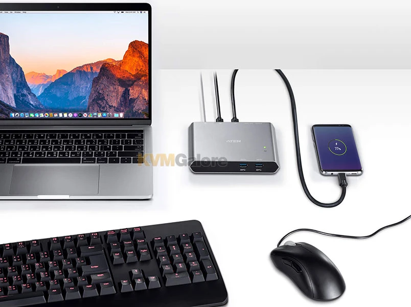 ATEN 2-port USB-C KVM Switch - Image 7
