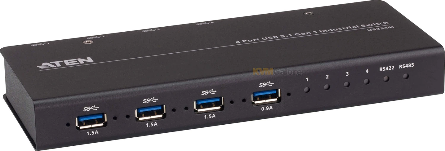 ATEN 4-port USB 3.1 Gen1 Industrial peripheral Sharing Switch - Image 2