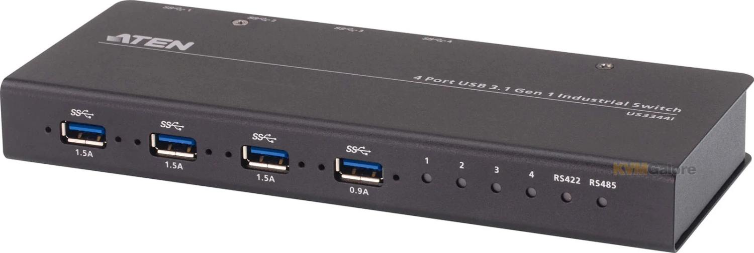 ATEN 4-port USB 3.1 Gen1 Industrial peripheral Sharing Switch - Image 3