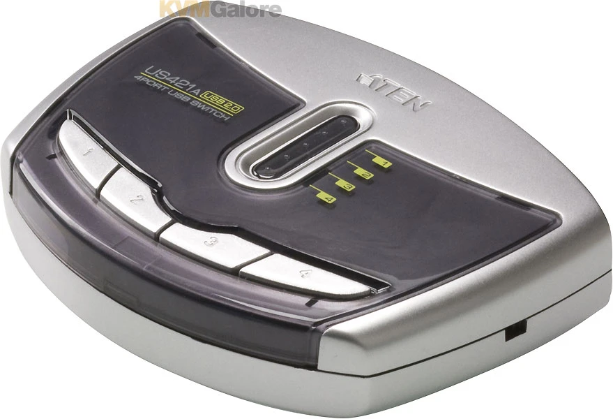 ATEN 4-port USB 2.0 Peripheral Sharing Switch - Image 2