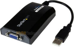 USB2VGAPRO2: Connect A VGA Display For An Extended Desktop Multi-monitor Solution With USB Technology