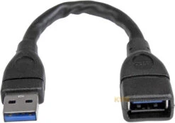 USB3EXT6INBK: Extend The Distance Between A Computer And A SuperSpeed USB 3.0 Device By An Additional 6 Inches
