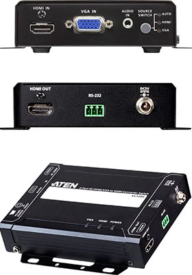 ATEN 2-port 4K HDMI/VGA To HDMI Converter Switch - Image 6