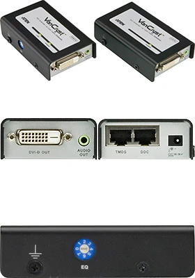 ATEN 200-foot CAT-5 DVI Extender With Audio - Image 6