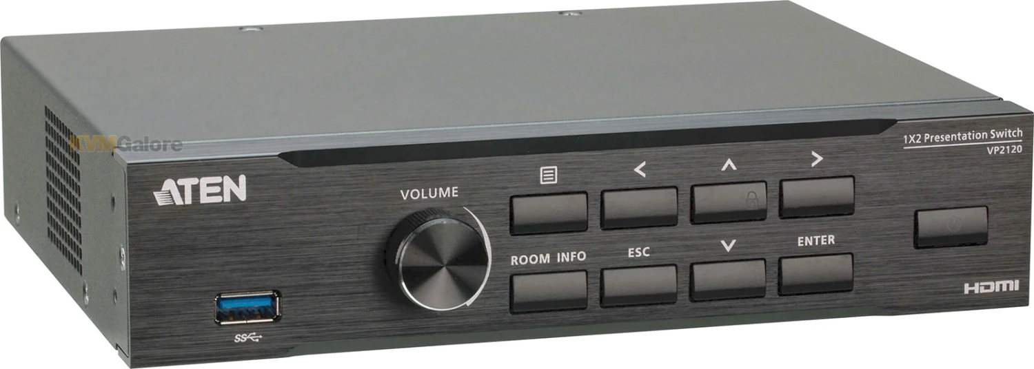 ATEN Seamless Presentation Switch With Quad-view Multistreaming - Image 2