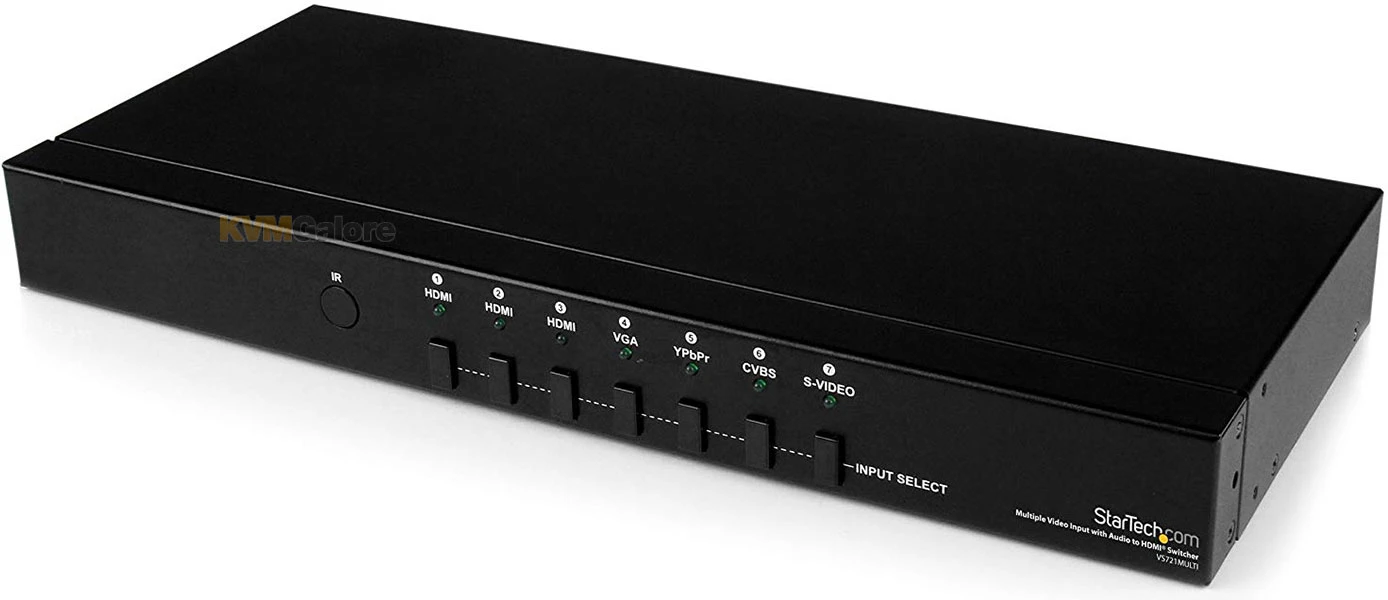 VS721MULTI: Switch Between Seven Analog Or Digital AV Sources, Convert And Scale To One HDMI Screen - Image 3