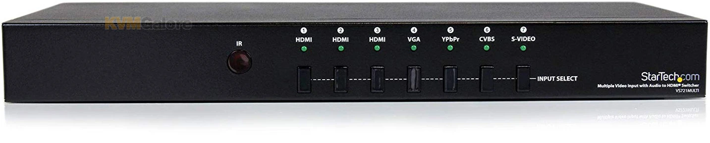 VS721MULTI: Switch Between Seven Analog Or Digital AV Sources, Convert And Scale To One HDMI Screen - Image 2