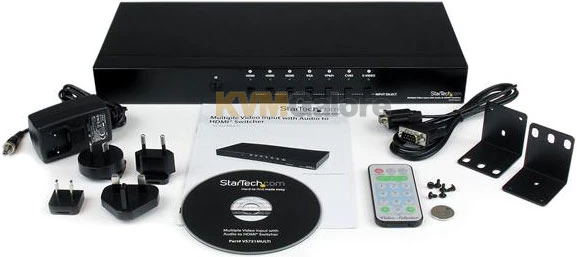 VS721MULTI: Switch Between Seven Analog Or Digital AV Sources, Convert And Scale To One HDMI Screen - Image 4