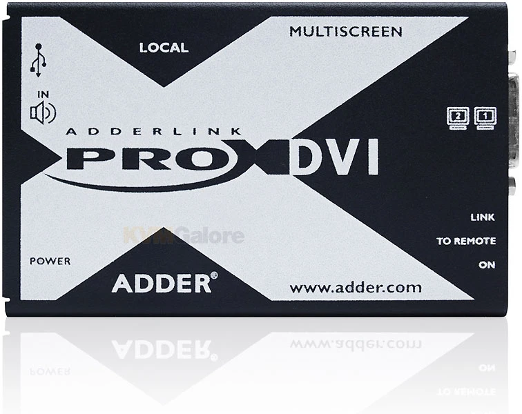 X-DVIPRO-MS2: Dual-DVI, Transparent USB And Audio KVM Extender - Image 5