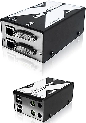 X-DVIPRO-MS2: Dual-DVI, Transparent USB And Audio KVM Extender - Image 8