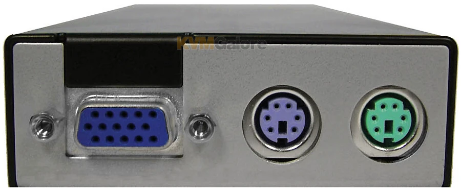 X2-DA-SILVER: Convenient Local And Extended PS/2-VGA KVM And Serial Control Of A PC Or A KVM Switch